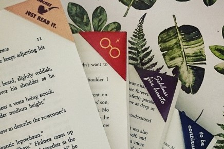 Easy-peasy Origami-Lesezeichen